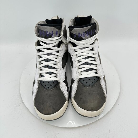 Nike Air Jordan 7 Retro Flint Men Size 11 CU9307-100 Gray White Black Shoes - Picture 3 of 11